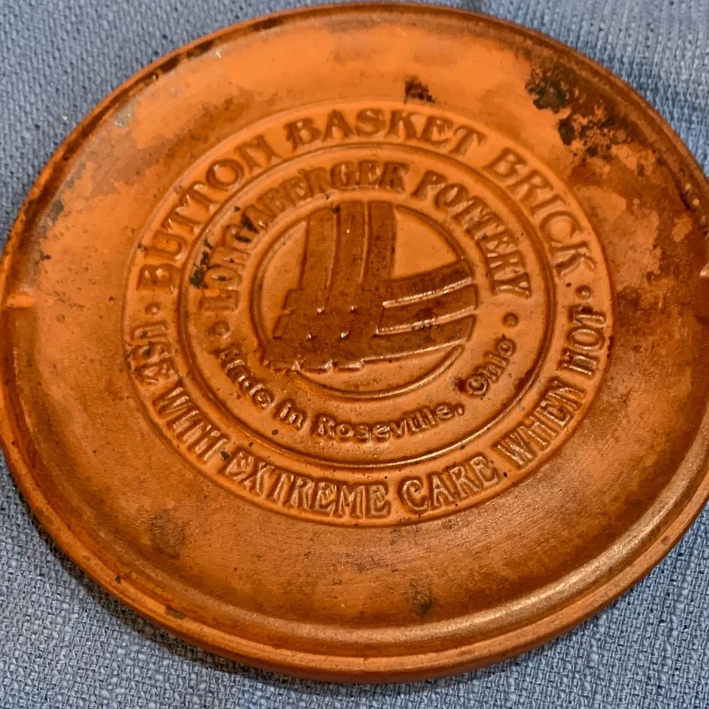 Longaberger Button Basket Brick